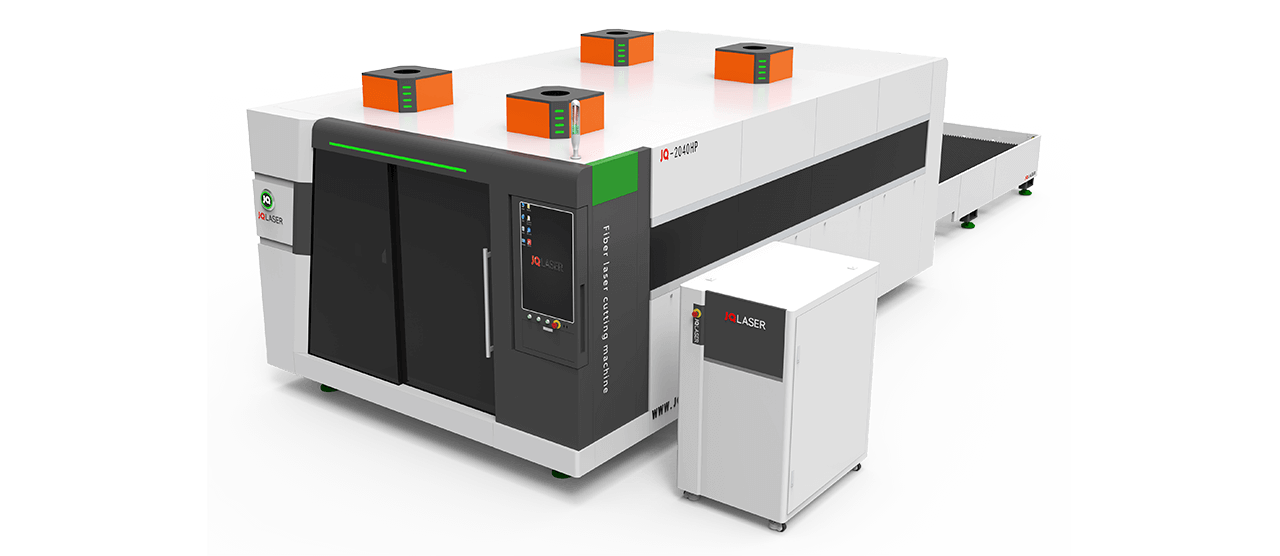 Máquina de corte por láser de fibra de servicio pesado JQ-2040HP